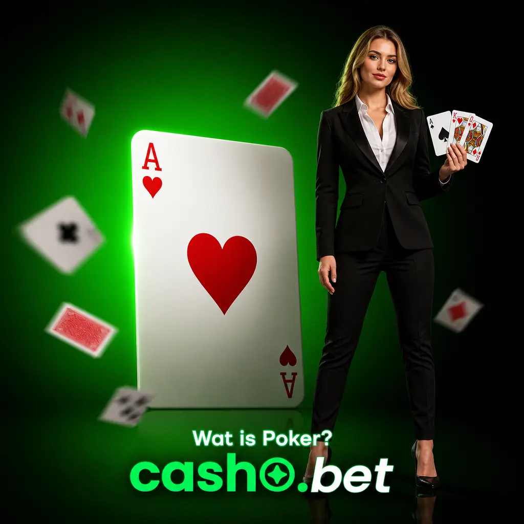 Poker kaartspel bij CashoBet met varianten zoals Texas Hold'em, Three Card Poker en Video Poker