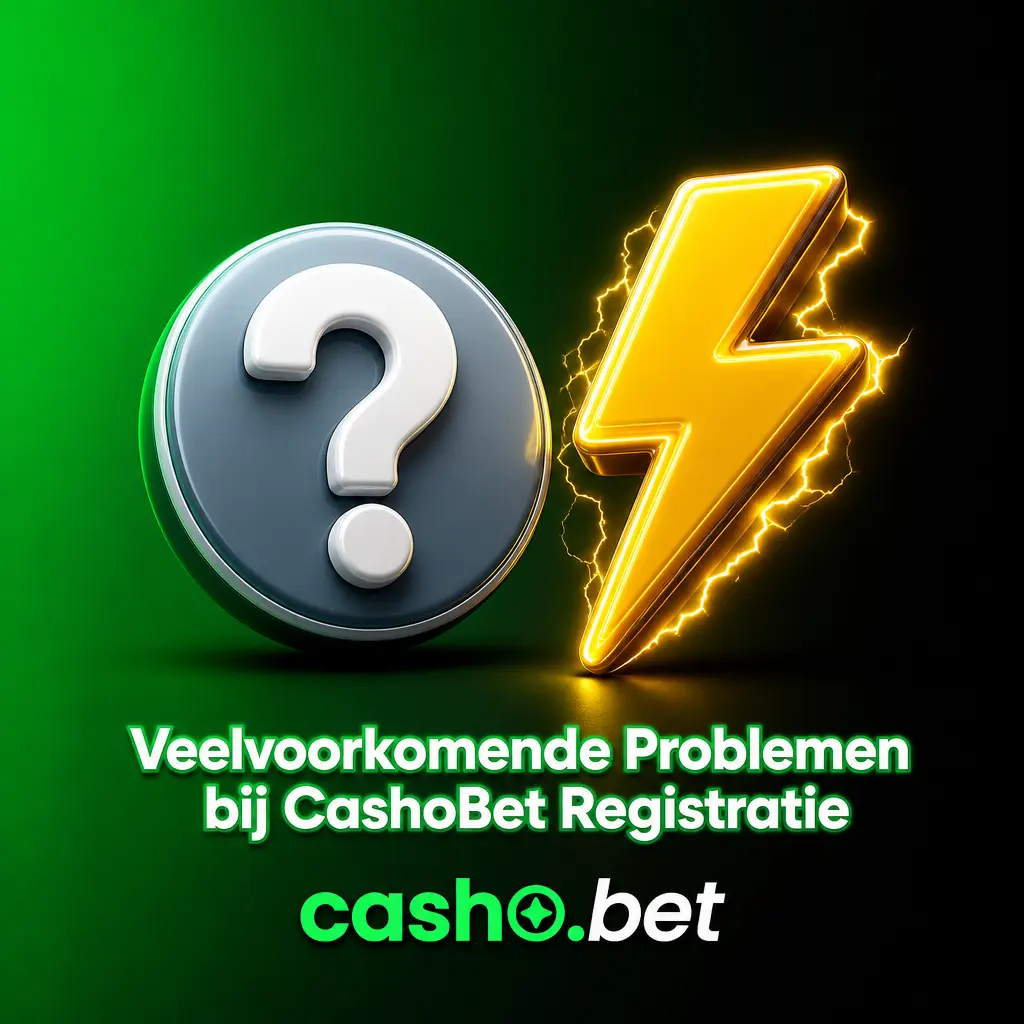 Overzicht van veelvoorkomende problemen en oplossingen bij registratie en verificatie op CashoBet.