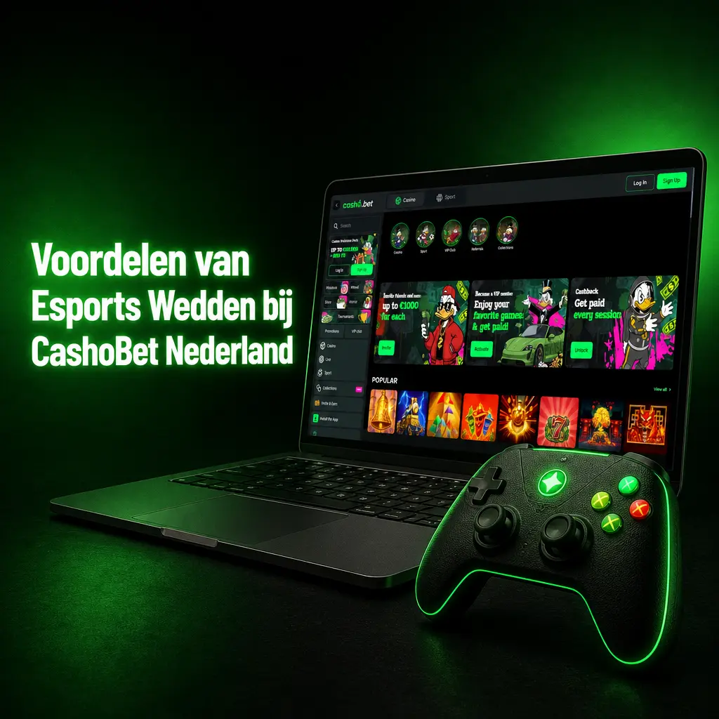 Voordelen van esports wedden bij CashoBet: welkomstbonus, iDEAL-betalingen, live quoteringen, 24/7 support en odds op 10+ disciplines.